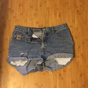 Jean shorts